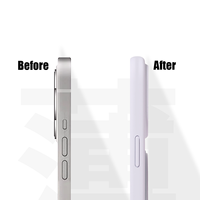 Coque de téléphone en silicone de luxe avec support magnétique 360°, compatible avec la charge sans fil pour 17/16/15/14 Pro Max, dos liquide antichoc
