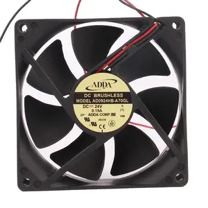 ADDA 12V 48V DC24V 0.15A EC AC 9CM 92X92X25mm 9225 değişken frekans eksenel akış santrifüj egzoz AD0924HB-A70GL soğutma fanı