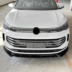 <b>For</b> VW Tiguan MK3 2024+ Body Kit Front Bumper Spoiler Front Bumper Lip <b>Diffuser</b> Splitter Protector <b>Car</b> Accessories - Product Image 5
