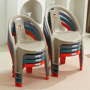 Customization Children Chair Stackable Wholesale Plastic Children Chair For Kindergarten Dining Chair