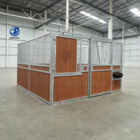 Kits de boxes pour chevaux en acier renforcé durables, résistants à la corrosion, pour écuries, abris équestres, centres équestres et fermes