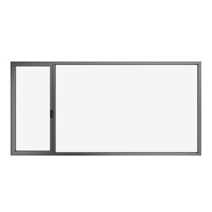 Fenêtres en aluminium résistantes aux ouragans DERCHI, rupture thermique, insonorisées, résistantes aux ouragans - Product Image 4