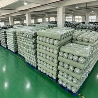 Fabrikdirekt Günstiger Preis Bettwäsche-Stoff Anti-Pilling Gefärbt Gewebt 100% Polyester Gebleichtes Weiß Hotel-Bettlaken-Stoff auf Rolle