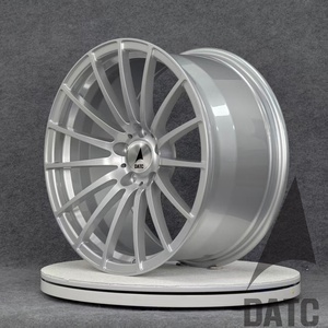 Cerchi in Lega Forgiati DATC da 19-21 Pollici, Multirazza 5x112 5x120 5x130, Finitura Argento Spazzolato per Porsche <span class=keywords><strong>Taycan</strong></span>, Audi E-tron GT, Mercedes EQE - Product Image 2
