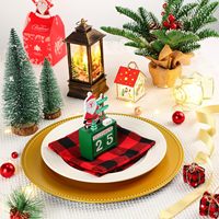 Assiettes de Présentation en Polypropylène 33cm Réutilisables pour Mariages, Dîners, Fêtes de Noël et Décoration de Table