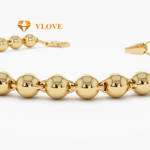 <span class=keywords><strong>Bracelet</strong></span> en perles dorées anti-ternissement, <span class=keywords><strong>vente</strong></span> en gros, <span class=keywords><strong>bracelet</strong></span> pour <span class=keywords><strong>homme</strong></span>, <span class=keywords><strong>bracelet</strong></span> inspirant - Product Image 3
