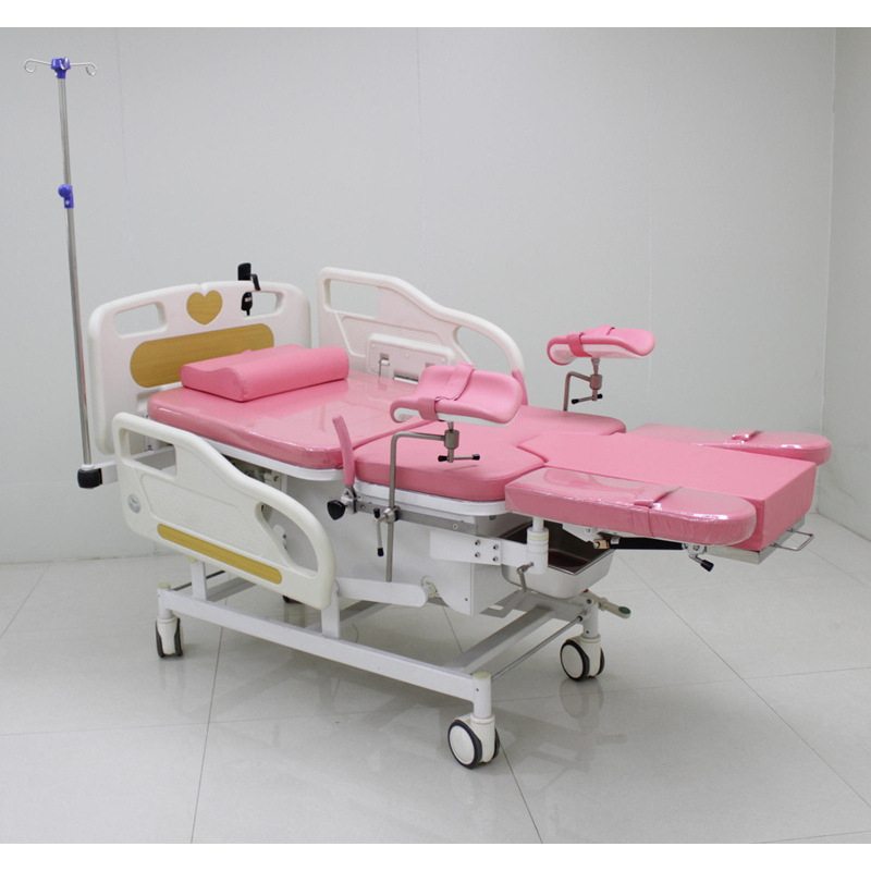 Integrated maternity and nursing bed