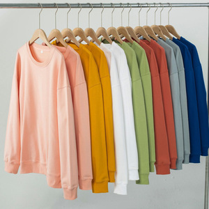 Sweat-shirt à capuche pour homme de la marque américaine American Streetwear, en pur coton, coupe ample, couleur unie, avec poche, col rond, épaules tombantes, pour les loisirs. - Product Image 2