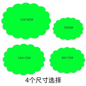 Étiquettes de prix fluorescentes en PVC/Polypropylène pour la vente au détail, idéales pour les vêtements, les boissons, les articles ménagers et les produits de santé - Product Image 6