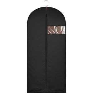 Hanging Garment Bag Clothes Covers Garment Suit Bags <b>Plastic</b> Clothes Cover with Clear <b>Window</b> - Product Image 1