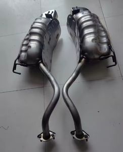 Silenciador de Escape Plateado de Acero Inoxidable 409 de 1.2mm 1.5mm de Alto Rendimiento y Bajo Precio, Ajuste Directo para Nuevo, Suministro de Fábrica de Yueyang - Product Image 4