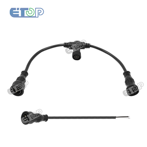 3 Core T Type,IP68 Waterproof Tsplitter;BLACK/WHITE Color ; <strong>18AWG</strong> - Product Image 5