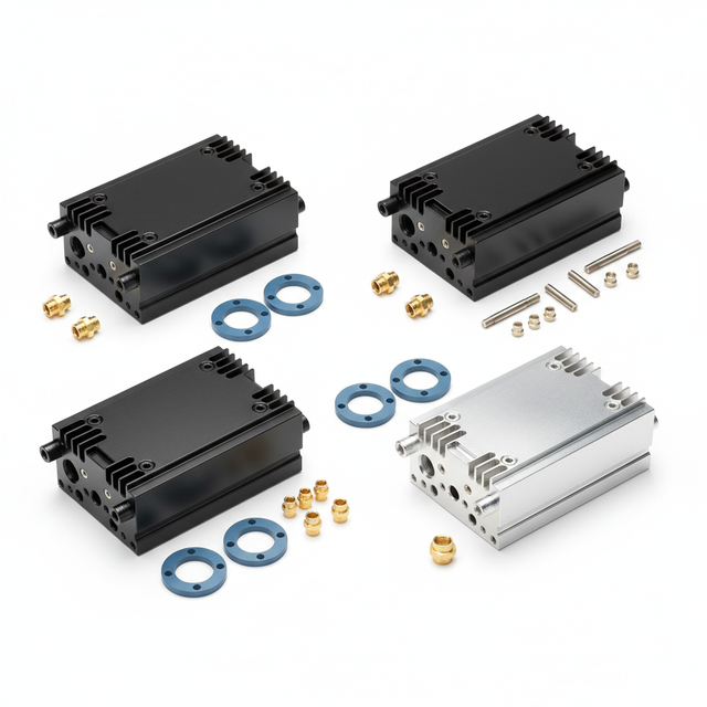 Precision CNC Machining Aluminum Amplifier Housing Custom Audio Enclosure High Heat Dissipation Case for Hi-Fi Equipment