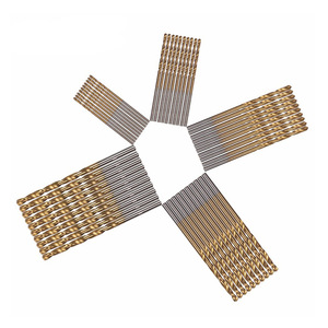Juego de 50 Brocas Helicoidales para Madera con Vástago Recto, Recubiertas de Titanio, Multiusos, Directo de Fábrica - Product Image 2