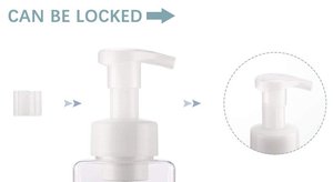 Rỗng Vuông 250Ml Thủy Tinh Tạo Bọt Chai Mờ Làm Sạch Da Mặt Chai Sang Trọng Rửa Tay Xà Phòng Chai Với Matte Bọt Bơm - Product Image 4