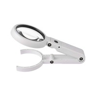 5X/11X Reading Hand-held Magnifying Glass Folding Magnifying Glass With Lamp for Maintenance Jewelry Appraisal