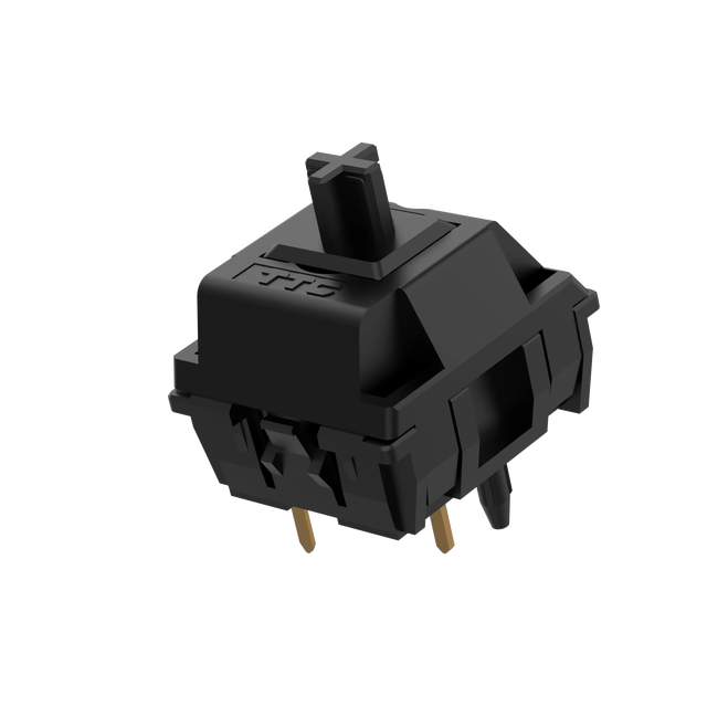 TTC PT Black 43gf Linear Gaming Keyboard Switches with 80 Million Times and 4.0mm Travel
