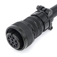 Connecteur circulaire mâle-femelle MS3106A-18-1S MS3102A-18-1P MS5015 10 broches MIL-C-5015 compatible avec Amphenol