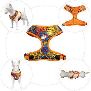 Arnés de pecho universal tipo chaleco con transferencia de calor para gatos y perros, estilo ópera de Pekín china, ajustable para mascotas Pomeranian - Product Image 4