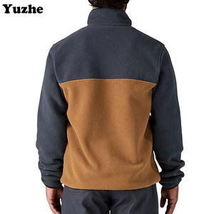 Sudadera con Botones para Hombre OEM, Estilo Deportivo Básico Informal, Decoración con Bolsillo en el <span class=keywords><strong>Pecho</strong></span>, Forro Polar, Jersey de Invierno para Hombre - Product Image 2