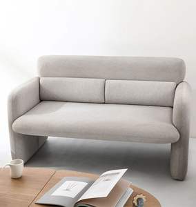 Commercio all'ingrosso moderno elegante orsacchiotto in pile divano singolo sedia con braccioli <span class=keywords><strong>e</strong></span> cuscino accento sedia per sala da pranzo soggiorno camera da letto - Product Image 4