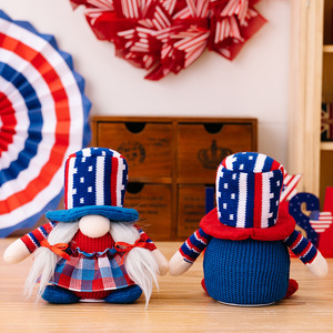 Jour de l'indépendance Gnomes elfe poupée 4 <span class=keywords><strong>juillet</strong></span> décorations pour la maison Natal arbre de noël décoration Navidad cadeau bonne année - Product Image 6