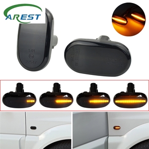 12V <span class=keywords><strong>clignotant</strong></span> voiture feux de position latéraux LED clignotants indicateur dynamique accessoires pour Chevrolet Cruze Suzuki Jimny Mazda - Product Image 2