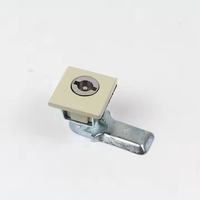 Serrure à panneau à clé en alliage de zinc durable, antivol et étanche MS813 pour armoires électriques (Rittal)