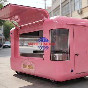 รถขายอาหารเคลื่อนที่ รถขายไอศกรีม รถขายฮอทดอก มันฝรั่งทอด ขนมหวาน รถขายกาแฟ รถพ่วงขายอาหาร - Product Image 1