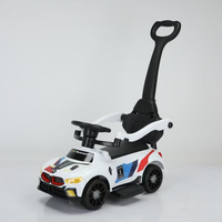 Voiture à pousser multifonctionnelle pour bébé avec poignée amovible, jouet coulissant pour enfants, style voiture de sport, pour 12-36 mois