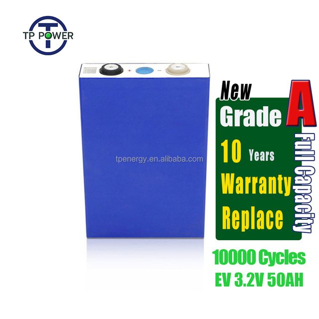 LF50K 3.2V 50Ah 10000 Times Discharge Brand New Grade a Prismatic Lithium Ion Batteries Lifepo4 Battery Cells for ESS System