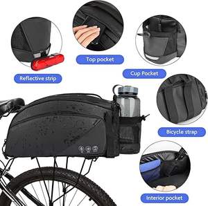 Sac de Selle de Vélo de Qualité, Sac de Transport pour Siège Arrière de Vélo, Sac Isotherme pour Vélo, Fabrication Directe d'Usine - Product Image 2