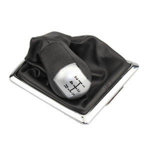 Couvercle anti-poussière pour pommeau de levier de vitesse Ford Focus, en cuir, 5 ou 6 vitesses, accessoire de voiture ergonomique - Product Image 3