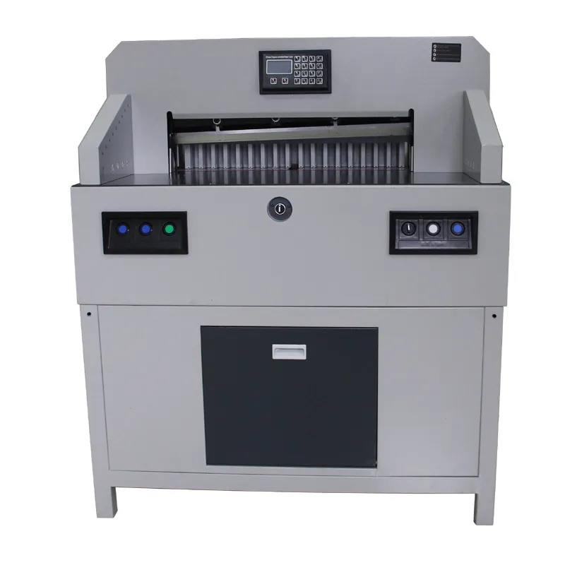 Digital Control A3 Size Guillotine Cutter Machine Thick paper cutting machine with Double rail technology device