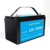 Batterie au lithium-ion 12 V 100ah 200ah 300ah Lifepo4 à cycle profond pour batteries marines et à cycle profond Systèmes solaires Batteries 12 Vol