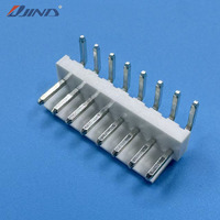 Connecteur PCB VH-8AWG, broches coudées, 1x8P, pas de 3,96 mm, insertion à angle droit, 3P, laiton étamé, 7A 250V