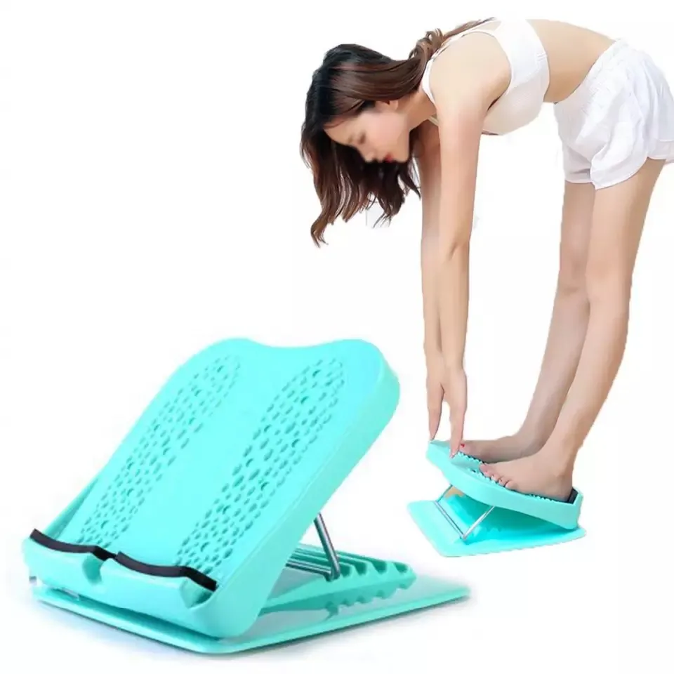 Planche inclinée réglable pour étirement du mollet Massage des pieds de la cheville modifiable pour la physiothérapie de la fasciite plantaire