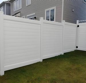 Американский стиль белые ПВХ стальные перила двор сад вилла забор ограждение - Product Image 4