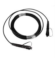 Conector de cable de fibra SC/APC Cable de parche de fibra óptica PC UPC APC MPO/MTP Cable de parche impermeable
