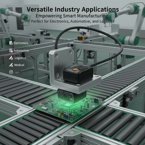 Lecteur de codes-barres compact Hikrobotics ID2000 avec câble M12, 20 ips haute vitesse pour la logistique et la fabrication - Product Image 6