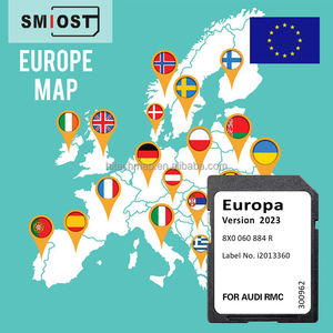 SMIOST Navi Android Navigation <span class=keywords><strong>GPS</strong></span> <span class=keywords><strong>Carte</strong></span> <span class=keywords><strong>Carte</strong></span> <span class=keywords><strong>SD</strong></span> Navig CID pour <span class=keywords><strong>Audi</strong></span> RMC A6 S6 A7 <span class=keywords><strong>Q3</strong></span> RSQ3 Europe Portable Utilisation Automobile - Product Image 4