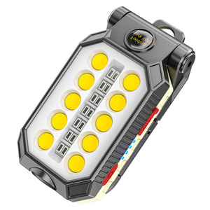 Fluorescent Deer Cob <b>Work</b> <b>Light</b> <b>Rechargeable</b> Magnetic Hook Portable Emergency Flashlight For Maintenance - Product Image 5