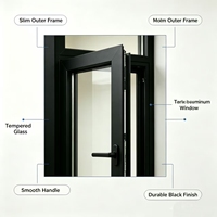 Ventana Acústica Insonorizada de Aluminio con Doble Acristalamiento para Edificios Urbanos