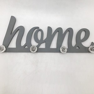 <span class=keywords><strong>Moderno</strong></span> Design Creativo Cappotto di Legno Gancio Chiave Decorativa Gancio di Legno Cremagliera Appendiabiti - Product Image 3
