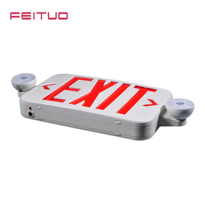 Kit d'éclairage de secours Feituo à installation rapide, doté d'LEDs à double tête en ABS ignifuge, adapté aux appartements, bureaux - Product Image 6