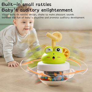 KSF-Gobelet Montessori en plastique pour la salle de bain, jouet confortable pour <span class=keywords><strong>bébé</strong></span>, avec grenouille - Product Image 3