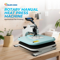 Presse à chaud pivotante CH2418 38x38cm avec contrôle numérique de la température pour transfert par sublimation sur tapis de souris