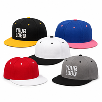 Gorras Ajustables al por Mayor, Nuevas, con Cierre a Presión, Deportivas, de Béisbol, Personalizadas, de 6 Paneles, para Adultos, Clásicas, con Visera Plana y Logotipo