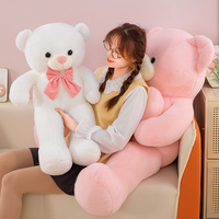 Ours en peluche géant en gros, personnalisable, pour la fête des Mères, cadeau d'anniversaire, animaux en peluche mignons pour enfants