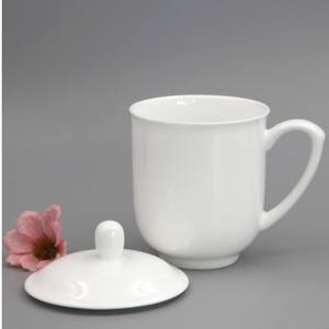 Hot sale Amazon 375ml ceramic tea <strong>mug</strong> set with lid - Product Image 2